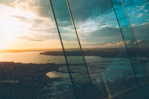 Blick vom Skytower