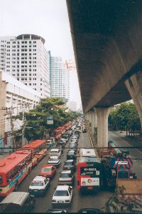 Verkehr in Bangkok